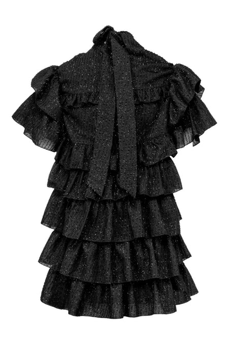 Majesty Mini Dress - Black Lace