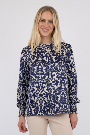 Kala Flower Blur Blouse