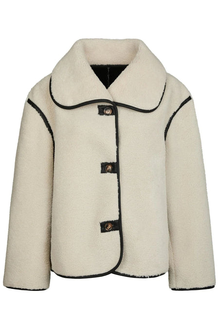 Edmund Teddy Jacket - Ivory