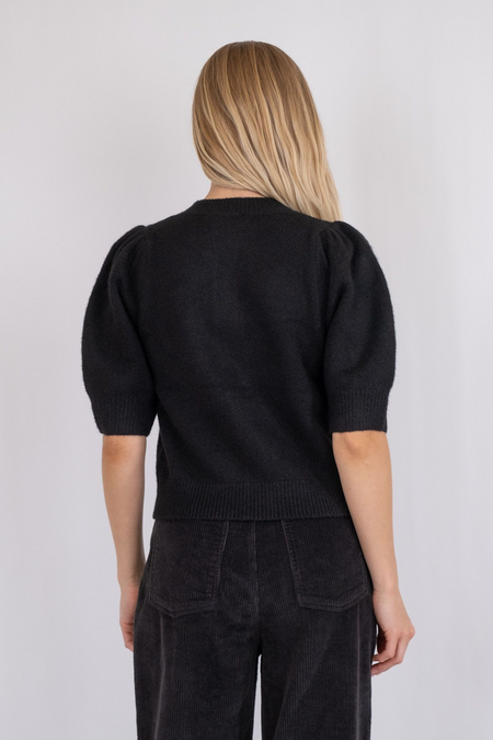 Trudy Knit Cardigan - Black