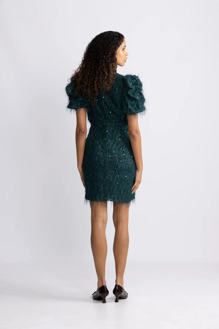 Yasilza 2/4 Sequin Dress - Ponderosa Pine