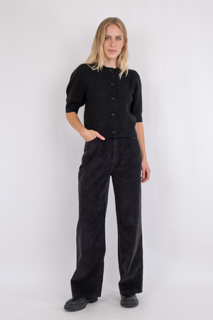 Trudy Knit Cardigan - Black