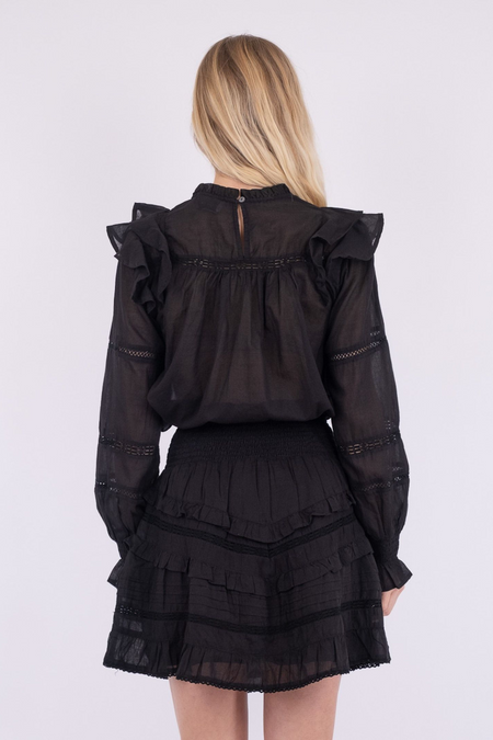 Sarna S Voile Blouse - Black