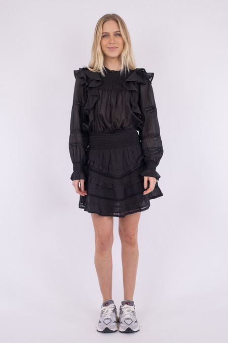 Sarna S Voile Blouse - Black