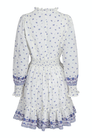 Daffodil S Belle Border Dress - Blue