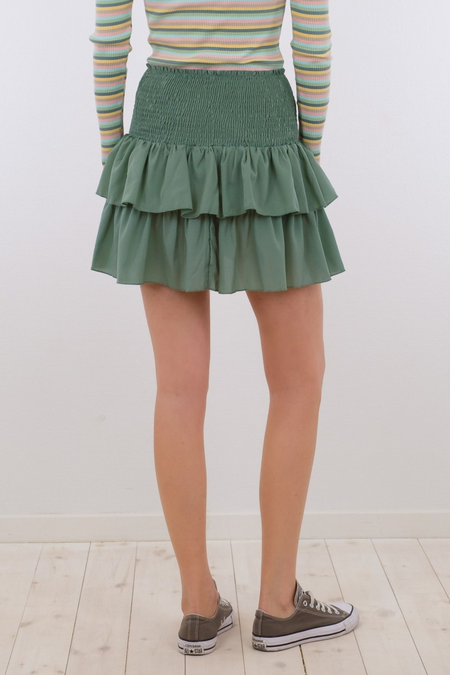Carin R Skirt - Balsam Green