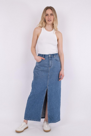 Frankie D Skirt PO - Vintage Blue