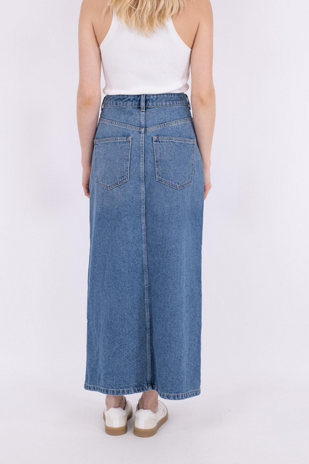 Frankie D Skirt PO - Vintage Blue