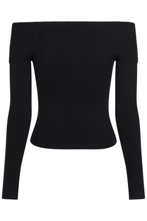 Jessy Knit Blouse - Black