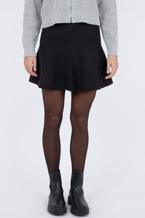 Hanna Knit Skirt - Black